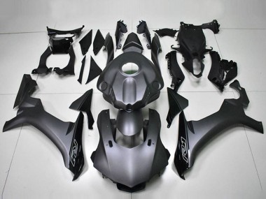 2015-2019 Yamaha YZF R1 Motorcycle Fairing - Matte Black Glossy Black Australia