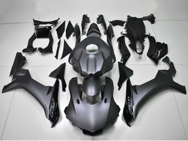 2015-2019 Yamaha YZF R1 Motorcycle Fairing - Matte Black Glossy Black Australia