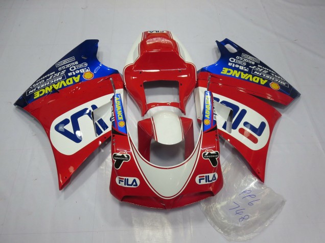1993-2005 Fila Ducati Ducati 996 748 916 998 Motorcycle Fairing 1993-2005 Fila Ducati Ducati 996 748 916 998 Motorcycle Fairing