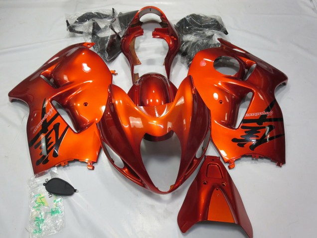 1997-2007 Burnt Orange Suzuki GSXR 1300 Hayabusa Motorcycle Fairing 1997-2007 Burnt Orange Suzuki GSXR 1300 Hayabusa Motorcycle Fairing