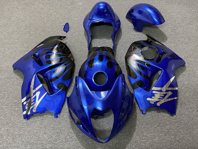 1997-2007 Deep Blue and Black Suzuki GSXR 1300 Hayabusa Motorcycle Fairing 1997-2007 Deep Blue and Black Suzuki GSXR 1300 Hayabusa Motorcycle Fairing