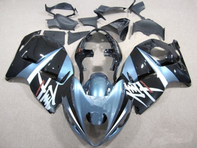 1997-2007 Light Blue and Black Suzuki GSXR 1300 Hayabusa Motorcycle Fairing 1997-2007 Light Blue and Black Suzuki GSXR 1300 Hayabusa Motorcycle Fairing
