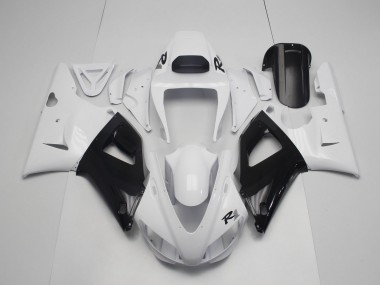 1998-1999 Black and White Yamaha R1 Motorcycle Fairing