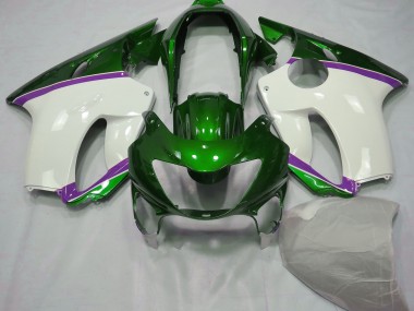 1999-2000 Lizard Green and Purple Honda CBR600 F4 Motorcycle Fairing