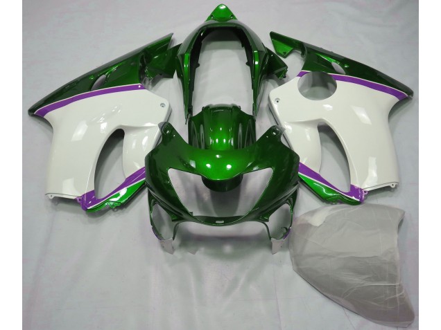 1999-2000 Lizard Green and Purple Honda CBR600 F4 Motorcycle Fairing 1999-2000 Lizard Green and Purple Honda CBR600 F4 Motorcycle Fairing