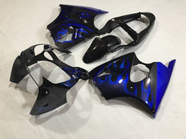 2000-2002 Blue Flame Kit Kawasaki ZX6R Motorcycle Fairing