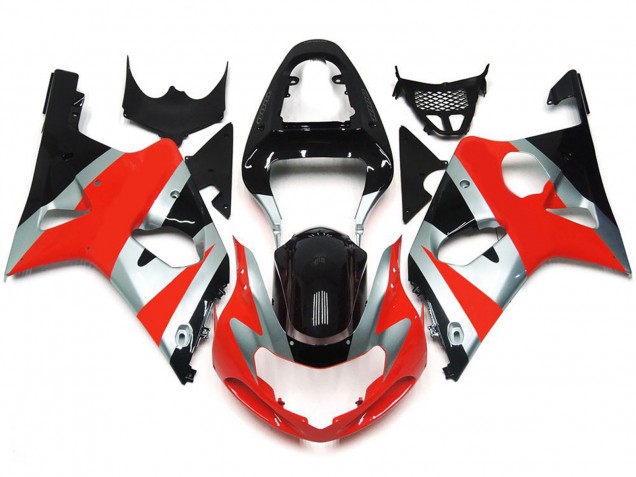 2000-2002 Gloss Red OEM style Kit Suzuki GSXR 1000 Motorcycle Fairing 2000-2002 Gloss Red OEM style Kit Suzuki GSXR 1000 Motorcycle Fairing