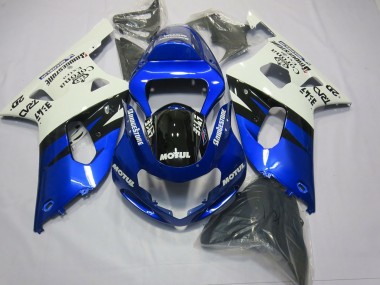 2001-2003 Blue and Black Suzuki GSXR 600-750 Motorcycle Fairing