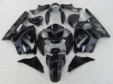 2002-2005 Black Warrior Kawasaki ZX12R Motorcycle Fairing