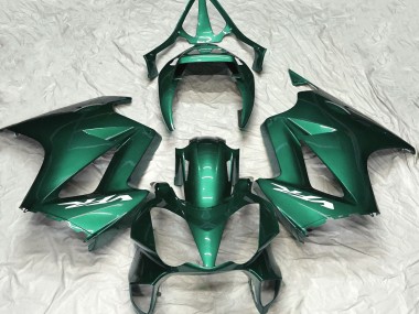 2002-2012 Deep Forest Green Plain Honda VFR800 Motorcycle Fairing