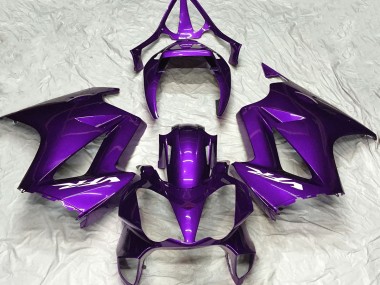 2002-2012 Deep Purple Plain Honda VFR800 Motorcycle Fairing