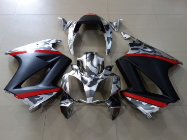 2002-2012 Matte and Camo Honda VFR800 Motorcycle Fairing