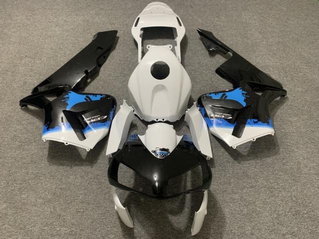 2003-2004 Blue Splatter Honda CBR600RR Motorcycle Fairing 2003-2004 Blue Splatter Honda CBR600RR Motorcycle Fairing