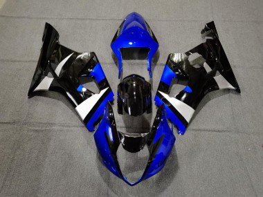 2003-2004 Gloss Blue Black and Silver Suzuki GSXR 1000 Motorcycle Fairing