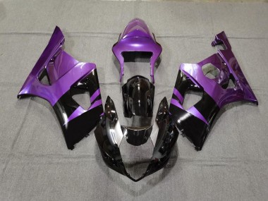 2003-2004 Gloss Purple & Black Suzuki GSXR 1000 Motorcycle Fairing