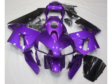 2003-2004 Gloss Purple Plain Honda CBR600RR Motorcycle Fairing
