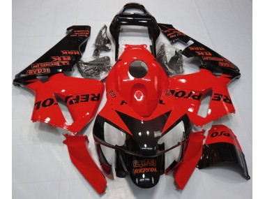 2003-2004 Gloss Red Repsol Honda CBR600RR Motorcycle Fairing