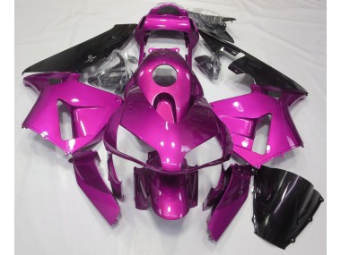 2003-2004 Hot Pink Plain Honda CBR600RR Motorcycle Fairing