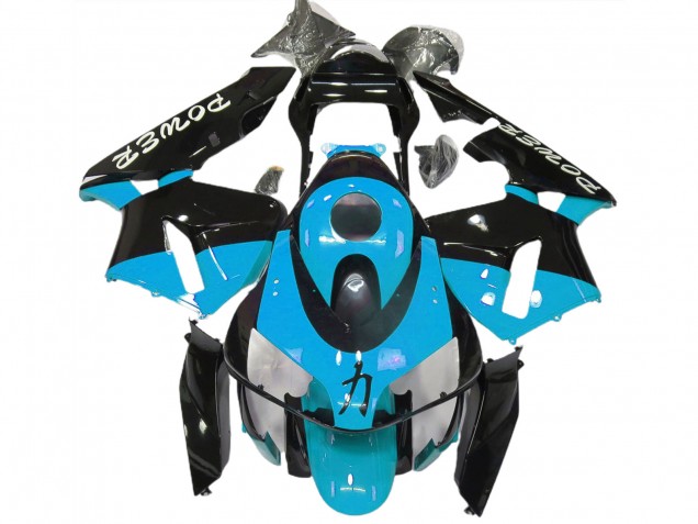 2003-2004 Light Blue Power Honda CBR600RR Motorcycle Fairing 2003-2004 Light Blue Power Honda CBR600RR Motorcycle Fairing