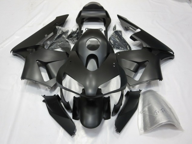 2003-2004 Matte Black Honda CBR600RR Motorcycle Fairing 2003-2004 Matte Black Honda CBR600RR Motorcycle Fairing