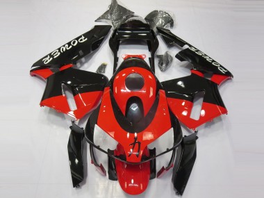 2003-2004 Red Black Power Honda CBR600RR Motorcycle Fairing