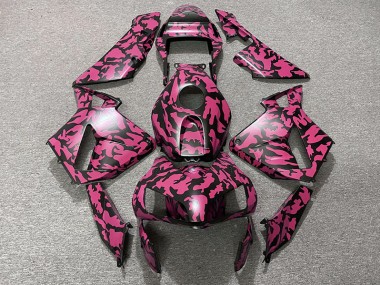 2003-2004 Red Camo Honda CBR600RR Motorcycle Fairing