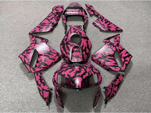 2003-2004 Red Camo Honda CBR600RR Motorcycle Fairing 2003-2004 Red Camo Honda CBR600RR Motorcycle Fairing