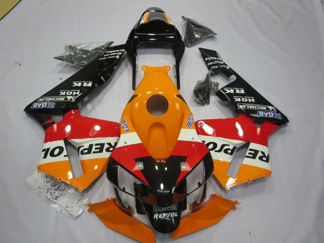 2003-2004 Repsol Classic Style Honda CBR600RR Motorcycle Fairing 2003-2004 Repsol Classic Style Honda CBR600RR Motorcycle Fairing