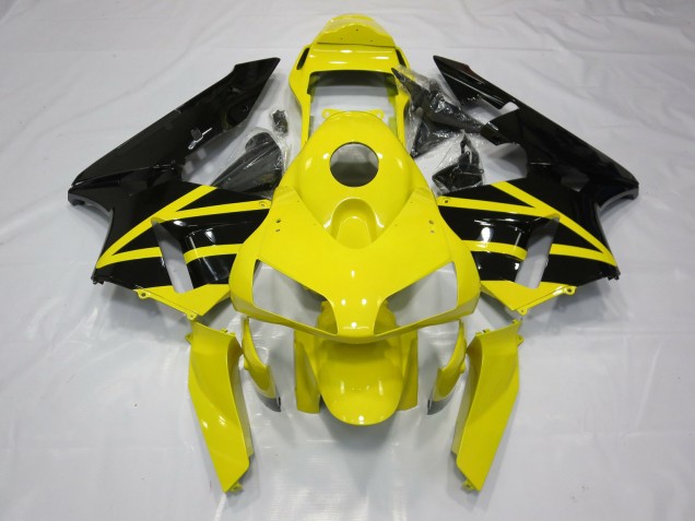 2003-2004 Yellow & Black OEM Style Honda CBR600RR Motorcycle Fairing 2003-2004 Yellow & Black OEM Style Honda CBR600RR Motorcycle Fairing