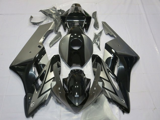 2004-2005 Black and Silver Honda CBR1000RR Motorcycle Fairing 2004-2005 Black and Silver Honda CBR1000RR Motorcycle Fairing
