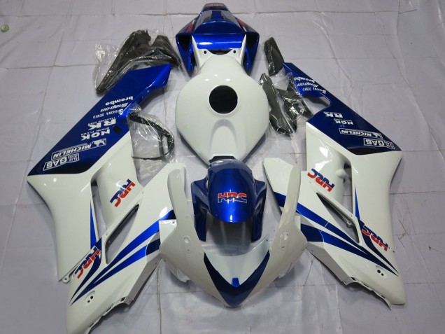 2004-2005 Blue White HRC Honda CBR1000RR Motorcycle Fairing 2004-2005 Blue White HRC Honda CBR1000RR Motorcycle Fairing