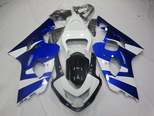 2004-2005 Blue White OEM Style Suzuki GSXR 600-750 Motorcycle Fairing 2004-2005 Blue White OEM Style Suzuki GSXR 600-750 Motorcycle Fairing