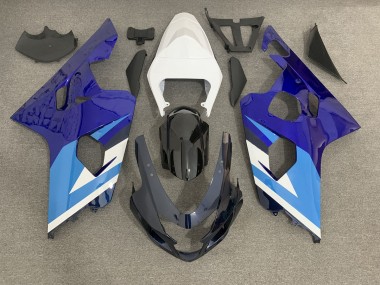 2004-2005 Blues Suzuki GSXR 600-750 Motorcycle Fairing