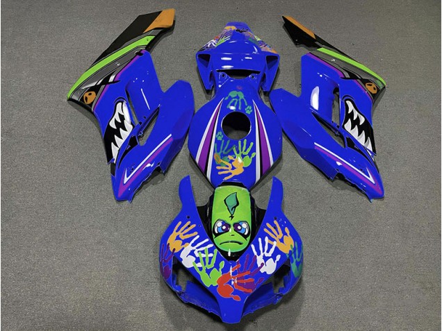 2004-2005 Dark Blue Shark Honda CBR1000RR Motorcycle Fairing 2004-2005 Dark Blue Shark Honda CBR1000RR Motorcycle Fairing
