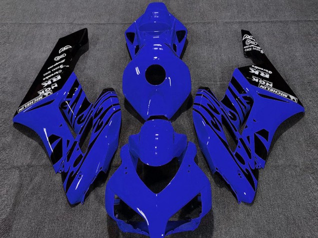 2004-2005 Gloss Blue Flame Honda CBR1000RR Motorcycle Fairing 2004-2005 Gloss Blue Flame Honda CBR1000RR Motorcycle Fairing