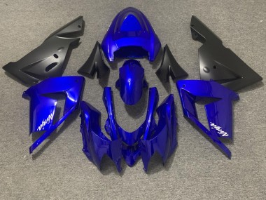 2004-2005 Gloss Blue and Black Kawasaki ZX10R Motorcycle Fairing