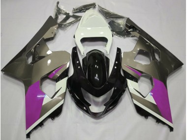 2004-2005 Gloss Grey Suzuki GSXR 600-750 Motorcycle Fairing