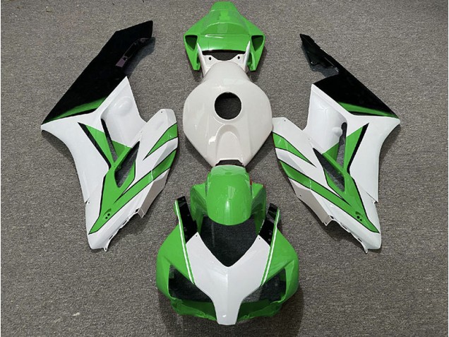 2004-2005 Green White and Gloss Black Honda CBR1000RR Motorcycle Fairing 2004-2005 Green White and Gloss Black Honda CBR1000RR Motorcycle Fairing