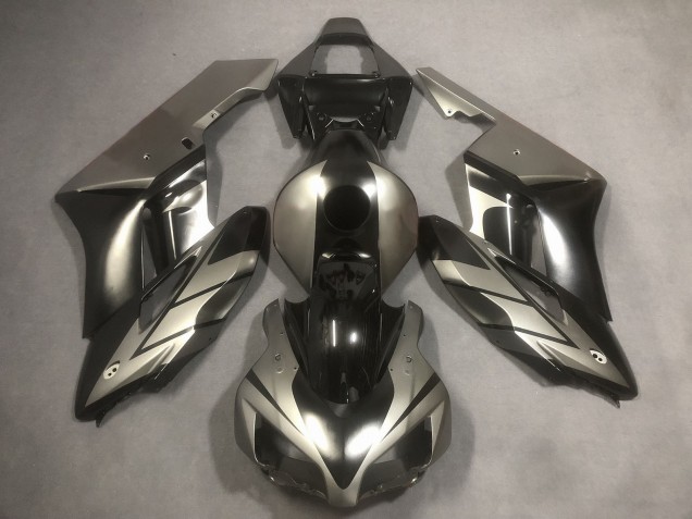 2004-2005 Matte Grey and Black Honda CBR1000RR Motorcycle Fairing 2004-2005 Matte Grey and Black Honda CBR1000RR Motorcycle Fairing