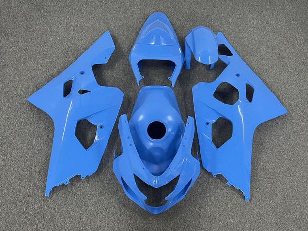 2004-2005 Sky Blue Suzuki GSXR 600-750 Motorcycle Fairing 2004-2005 Sky Blue Suzuki GSXR 600-750 Motorcycle Fairing