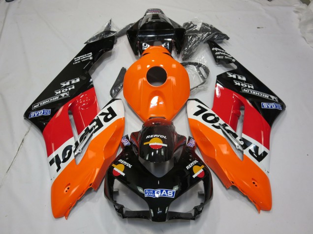 2004-2005 Vibrant Repsol with Logos Honda CBR1000RR Motorcycle Fairing 2004-2005 Vibrant Repsol with Logos Honda CBR1000RR Motorcycle Fairing