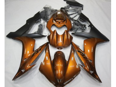 2004-2006 Gloss Orange & Black Yamaha R1 Motorcycle Fairing