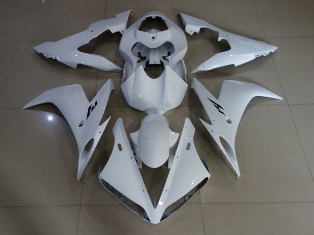 2004-2006 Gloss White Yamaha R1 Motorcycle Fairing 2004-2006 Gloss White Yamaha R1 Motorcycle Fairing