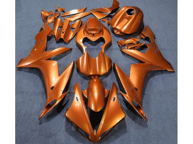 2004-2006 Solid Orange Yamaha R1 Motorcycle Fairing 2004-2006 Solid Orange Yamaha R1 Motorcycle Fairing