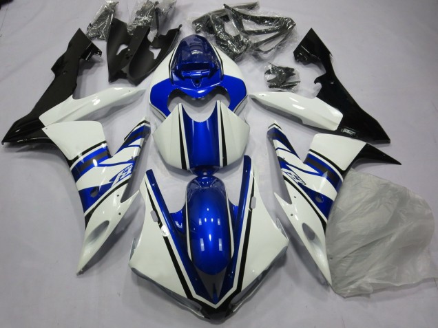 2004-2006 Special Blue and White Yamaha R1 Motorcycle Fairing 2004-2006 Special Blue and White Yamaha R1 Motorcycle Fairing