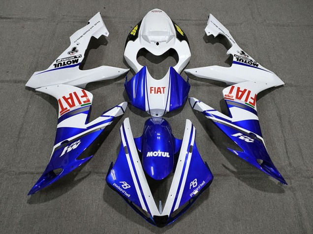 2004-2006 Vibrant Fiat Gloss Yamaha R1 Motorcycle Fairing 2004-2006 Vibrant Fiat Gloss Yamaha R1 Motorcycle Fairing