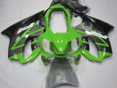 2004-2007 Gloss Green & Grey Honda CBR600 F4i Motorcycle Fairing