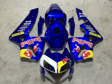 2005-2006 Blue Red Bull Honda CBR600RR Motorcycle Fairing