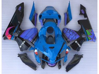 2005-2006 Blue Shark Honda CBR600RR Motorcycle Fairing