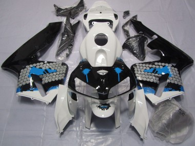 2005-2006 Blue Splatter Honda CBR600RR Motorcycle Fairing